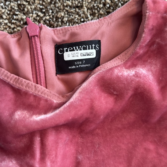 Crewcuts crushed velvet dress - Picture 2 of 2